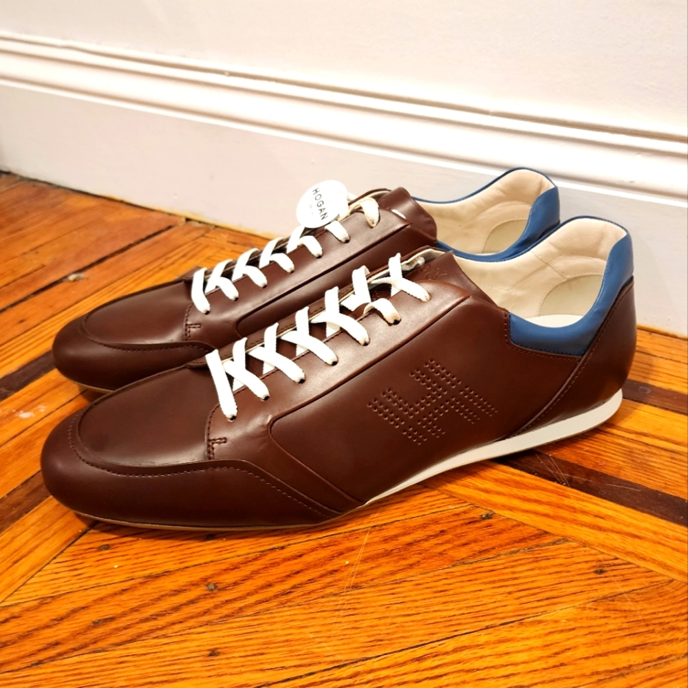 Hogan Men's Cocoa Sneakers Men's Size 13